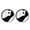 #03, variant on Genuine Leather Leopard Button Studs Earrings Disc Round Dainty Studs Jewelry