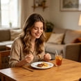thumbnail image 4 of 10.2 Inch Wheat Straw Dinner Plates, 1 Pack Unbreakable Sturdy Plastic Reusable Plate, Microwave and Dishwasher Safe PP Plates, Lightweight Dinner Plates, Non-Toxic, BPA Free,Ice, 4 of 8