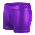 thumbnail image 2 of Kids Girl Elastic Waist Shiny Metallic Ballet Dance Shorts Bottoms for Sports Yoga Gymnastic Workout, 2 of 5