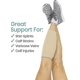 thumbnail image 3 of Soporte para pantorrilla - Soporte ajustable para férula de espinilla - La envoltura de compresión para pantorrilla aumenta la circulación y reduce la hinchazón muscular, 3 of 4