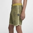 thumbnail image 7 of Hurley Men's Phantom Thalia Street 18" Boardshorts (28, Buff Gold), 7 of 7