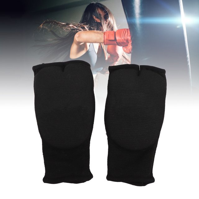 Guantes De Boxeo De Gel Para Hombres Y Mujeres, Guantes Interiores Antideslizantes De Medio Dedo, Elaborados Con Material De Gel De Primera , Soporte Mejorado