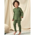 thumbnail image 2 of Modern Moments by Gerber Toddler Boys or Girls Unisex Sweater Knit Hoodie and Active Pant, 2pc Outfit Set (12M-5T), 2 of 9