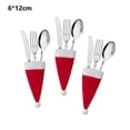 thumbnail image 2 of 10 Pieces Mini Santa Hat Christmas Decor Home Xmas Gift Present, 2 of 5