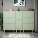 thumbnail image 2 of Gabinete de zapatos ultrafino para el hogar, porche de entrada, taburete de almacenamiento estrecho para apartamento pequeño y moderno, Zapatero para organizar muebles, 2 of 4
