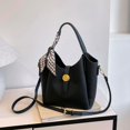 thumbnail image 5 of Bucket Bag for Women,Trendy Bucket Crossbody Bag Small Vintage Elegant Tote Bag Women's Shoulder Handbags Cluth Purse, 5 of 6