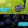 thumbnail image 6 of Solar Garden Lights, New Upgraded 2 Pack Solar Swaying Starburst Light, Waterproof Fireworks Outdoor Lights, Yard Patio Pathway Decoration, Colorful, 6 of 15