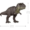 thumbnail image 2 of Jurassic World Rebirth Figura de Acción Tiranosaurio Rex, Juguete de Dinosaurio, Ataque de Mordida T-Rex, 2 of 5