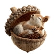thumbnail image 2 of Feltree 3 Inch Whimsical Forest Animals Christmas Tree Ornament, Acrylic Holiday Decoration and Gift, 2 of 8