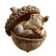 thumbnail image 1 of Uuowzo 8cm Forest Animals Decoration Christmas Tree Pendant Holiday Gift Indoor Outdoor Christmas Decorations, C, 1 of 6