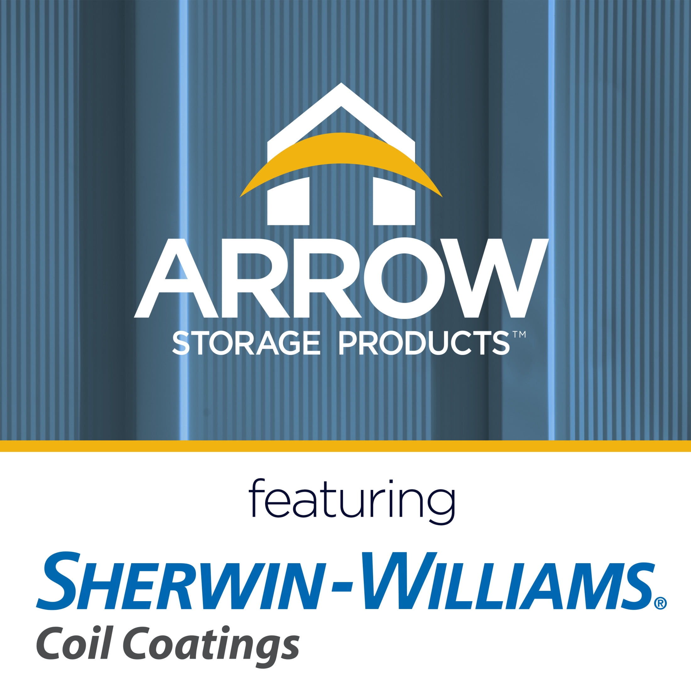Arrow Classic 14 x 14 x 7 ft Blue Grey Steel Storage Shed