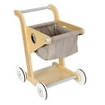 thumbnail image 1 of Carrito de compras para niños Sunnimix Juego de rol de cocina Almacenamiento Frutas Comida Gris, 1 of 6
