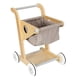 thumbnail image 1 of Carrito de la compra infantil, carrito de supermercado, juguete, regalo para niños de 5 a 6 años gris, 1 of 5