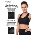 thumbnail image 2 of Sujetador deportivo Yvette High Impact con espalda cruzada, talla grande, 2 of 9