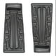 thumbnail image 2 of Gomas de Posapie Kinlley Moto YBR125 Negro, 2 of 3