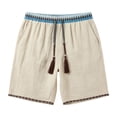 thumbnail image 5 of XFeng Men's 2 in 1 Swim Trunks, Print Board Shorts with Compression Liner, Quick Dry Beach Swim Shorts with Pockets, 5 of 5