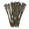 thumbnail image 1 of GUOOL 20pcs Metal Bookmark Hairpin Jewelry Making Charms Findings for Crafting Bronze, 1 of 8