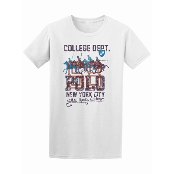 American Polo Sports Graphic T-Shirt Men -Image by Shutterstock, Male x-Large