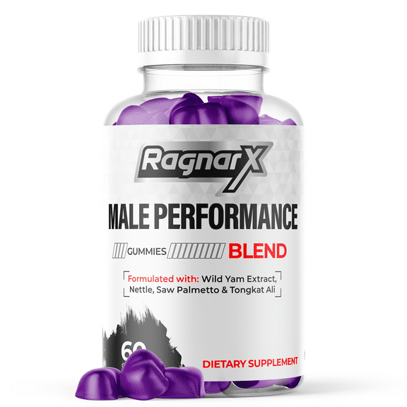 RagnarX Gummies Advanced Formula All Natural Vitamin Supplement Ragnar X 60 Gummies
