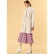 thumbnail image 5 of Abrigo largo de Invierno Allegra K Beige XS para Mujer, 5 of 7
