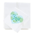 thumbnail image 2 of 75Pcs Hot Air Balloon Adventure World Map, Blue Green, Heart Shape Thank You! Stickers, 2 of 2