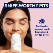 Megababe Rosy Pits Daily Deodorant Stick, Aluminum-Free, Clear & Clean, 2.6 oz