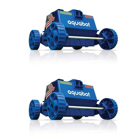 Aquabot Pool Rover Junior/Jr. Above Ground Swimming Pool Robot Cleaner (2 (Best Swimming Pool Robot)