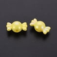 thumbnail image 3 of 500gs Opaque Acrylic Beads AB color Candy Yellow 17x9x9mm Hole: 2mm about 943pcs/500g, 3 of 7