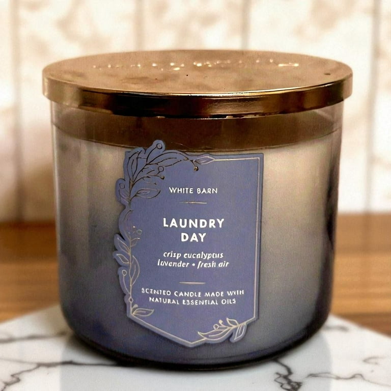 Bath and Body Works Laundry Day Scented 3 Wick Candle (14.5 oz