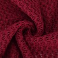 thumbnail image 6 of IROINNID Women's Leisure Long Solid Color Cardigan Long Sleeve Outwear, Wine, 6 of 6