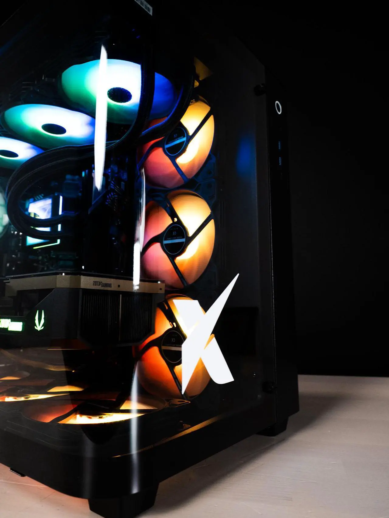 Xidax X6 XEN BLACK Gaming PC Ryzen 7 7800X3D 8c (up to 5.0 GHz)- NVIDIA GeForce RTX 5070Ti - 32GB DDR5 5600MHz - 2TB M.2 NVMe - Genuine Windows 11 Home - WIFI - Assembled & Serviced Utah USA