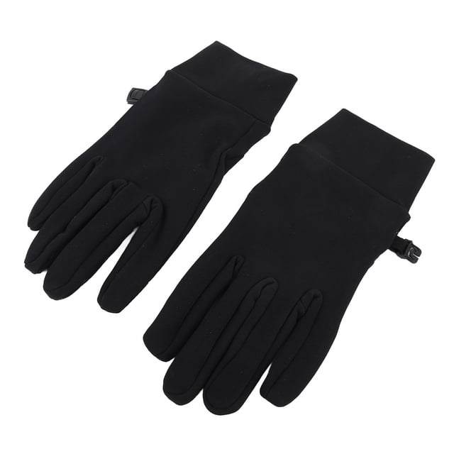 Anti Slip Cycling Gloves, Full Finger Biking Gloves with Wind Proof and Smartphone Design for Outdoor Riding