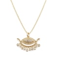 thumbnail image 1 of MOON & SELF Collar Lumina Astral Ojo Turco Proteccion Baño Oro 18k Elegante, 1 of 5