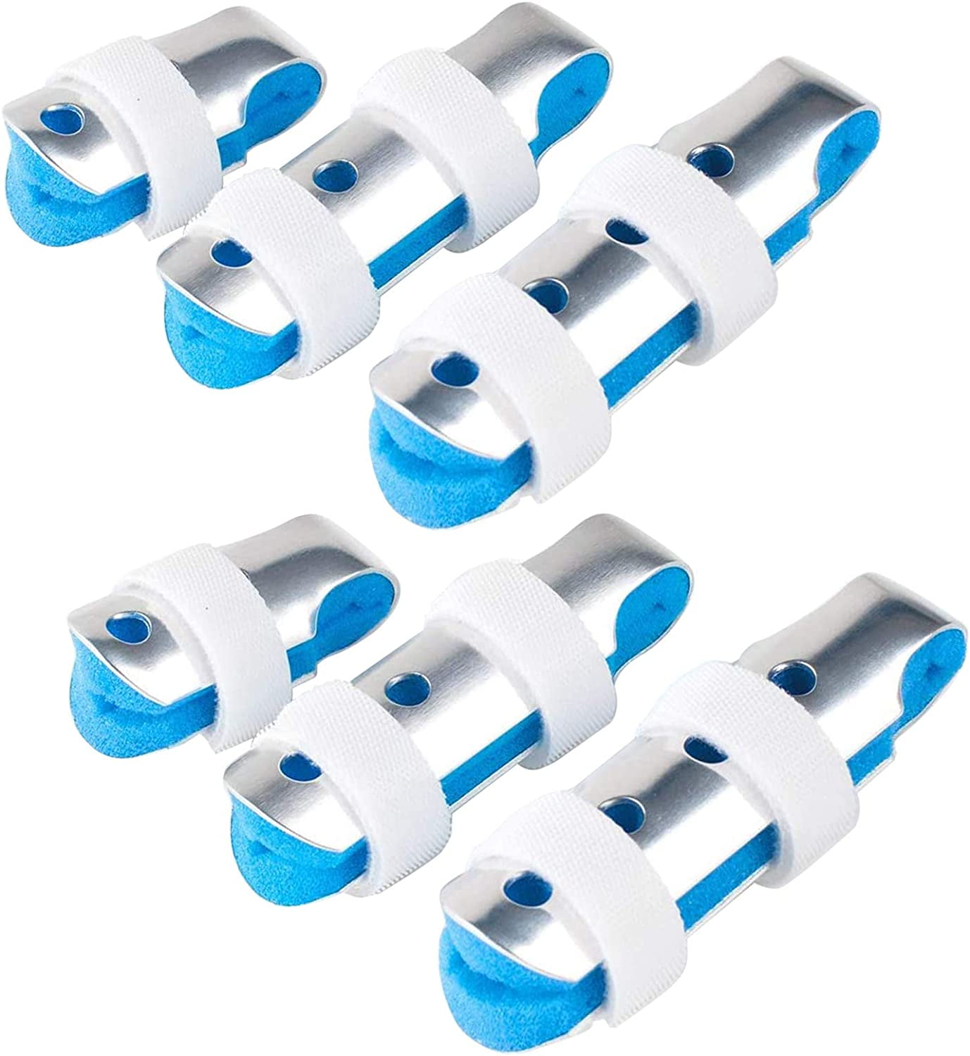 Aluminum Finger Splint, Teroys Metal Finger Support Brace for Broken