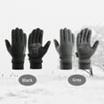 thumbnail image 2 of Guantes cálidos de invierno para hombre Guantes antideslizantes con pantalla táctil Irfora Guantes, 2 of 7
