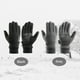 thumbnail image 2 of Guantes cálidos de invierno para hombre Guantes antideslizantes con pantalla táctil Irfora Guantes, 2 of 7