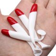 thumbnail image 3 of Señuelo Soft Bait Con Cola en T Blanca Y Cabeza Roja (paquete Diez 7 Cm), 3 of 9