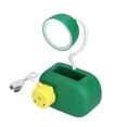 thumbnail image 1 of Lámpara de escritorio Gato de dibujos animados Luz de escritorio LED multifuncional con sacapuntas Cable USB para sala de estudio Dormitorio Oficina Regalo Verde oscuro, 1 of 5