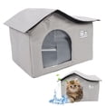 thumbnail image 1 of Casa De Enfriamiento Para Mascotas, Casa De Enfriamiento Protectora De Papel De Aluminio Portátil Desmontable Para Patio De Jardín Al Aire Libre, 1 of 7