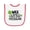 White and Red, variant on Inktastic St. Patrick's Day Wee Little Hooligan with Clovers Baby Terry Cloth Bib