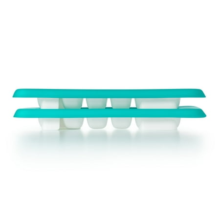 OXO Tot Baby Food Freezer Tray With Silicone Lid, 2