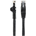 thumbnail image 4 of StarTech 50cm CAT6 Ethernet Cable, LSZH (Low Smoke Zero Halogen), 10 GbE Snagless 100W PoE UTP RJ45 Black CAT 6 Network Patch Cord ETL, 4 of 9