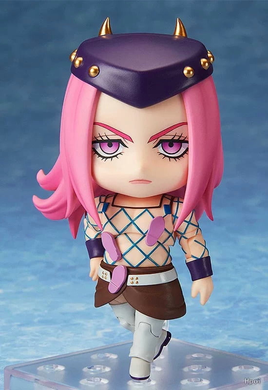 New JoJo's Bizarre Adventure Narciso Anasui (2026 Q Ver) Character Anime Model Statue Action Figures Desktop Ornament Popular Decorations Fan Souvenirs Creative Gift Collectable