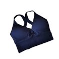 thumbnail image 1 of Thinsony Supportive Sports Bra Yoga Crop Top Vest for Workouts Blue M 1Set, 1 of 6