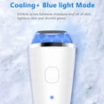 thumbnail image 2 of Hot and Cold Beauty Instrument Home Charging Facial Eye Massage Blue Red Light Color Skin Beauty Machine, 2 of 5