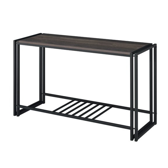 Santa Fe Wood and Metal Industrial Console