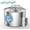 74oz Flower Style Cat Fountain + 3 Filters, variant on Cat Water Fountain Advanced 304 Stainless Steel 2.2L/74oz with Detachable Tank, Easy to Clean, Automatic Pet Fountain Quiet Cats Water Dispenser, Dogs (74oz Flower Style Cat Fountain + 3 Filters)