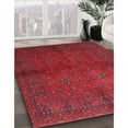 thumbnail image 2 of Ahgly Company Indoor Rectangle Traditional Ferrari Red Area Rugs, 6' x 9', 2 of 6