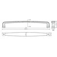thumbnail image 2 of Richelieu BP810192BORB 7-9/16" Center To Center Handle Cabinet Pull From The Expression, 2 of 2