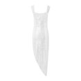 thumbnail image 5 of Wdgfv Womens Sequin Dress Elegant Off Shoulder Sequin Prom Gown with Pleated Midi Design for Formal Evening Events, 5 of 7